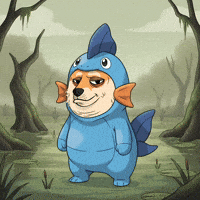 Tired Digital Art GIF by Doge Pound