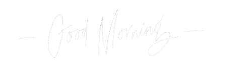 Morning Calligraphy Sticker