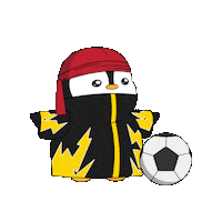 Football Fail Sticker by Pudgy Penguins