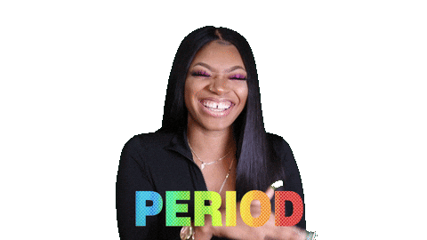 Black Girl Period GIF
