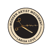 Modern Artist Movement Sticker by Larisa Love