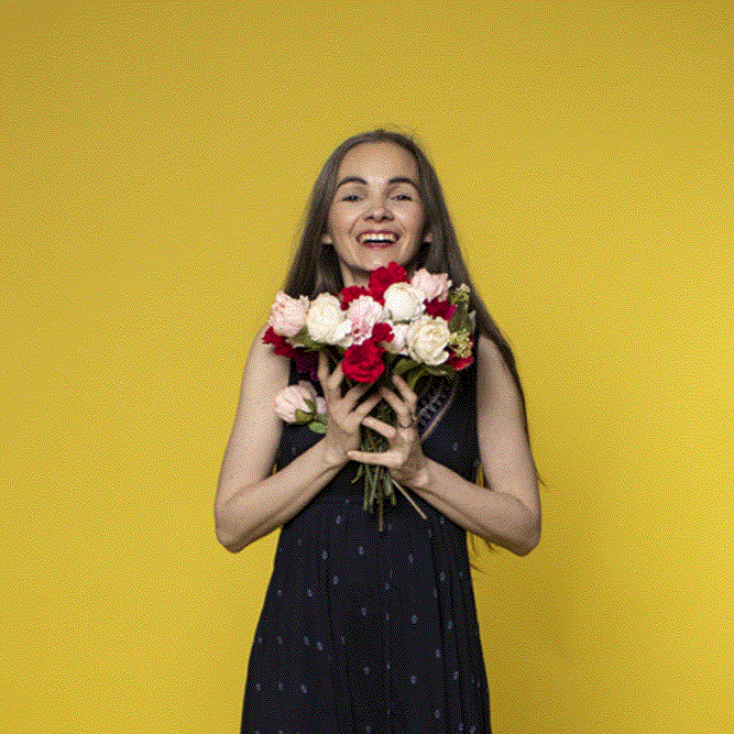 Woman Flowers GIF by KatarinaBric