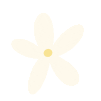 chieative flower simple daisy floral Sticker