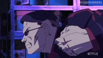 Angry Netflix GIF by Cyberpunk: Edgerunners
