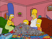 Lisa Simpson Puzzle GIF by The Simpsons