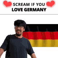 Germany De Sticker