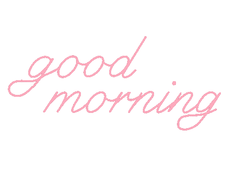 Good Morning Sticker