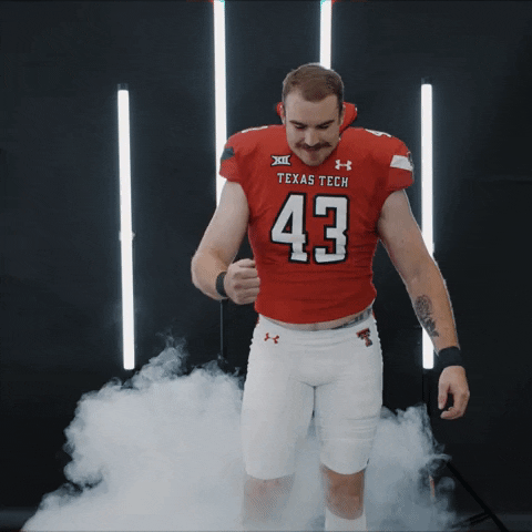 College Football Sport GIF by Texas Tech Football