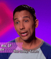 Drag Race Not Today GIF