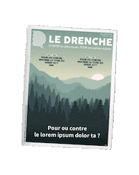 Paper Cover Sticker by Le Drenche
