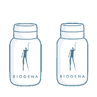 Biogena supplements vitamins vitamine capsules Sticker