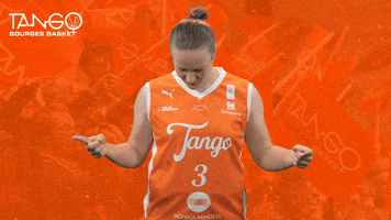 Basketball Shirt GIF by Tango Bourges Basket
