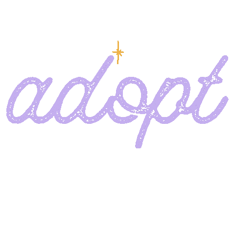 Sparkle Adopt Sticker by HeARTs Speak