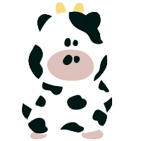 Cow 牛 Sticker
