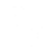 Ribbon 白 Sticker
