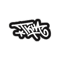 TKHA66 tag graffiti signature tkha Sticker