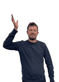 Ciao Waving Sticker by Rheindigital