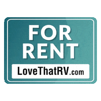 For Rent Sticker by Love That RV
