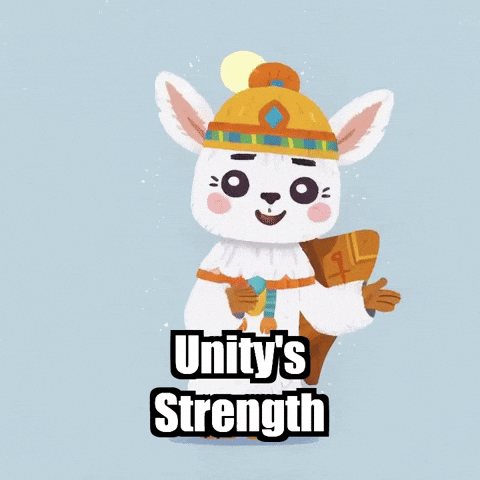 Unity Wisdom GIF by Llamaozi