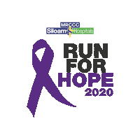 runforhope running run runforhope run for hope Sticker