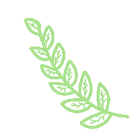 veebeearts art green aesthetic doodle Sticker