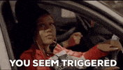 NolayGifs hate smirk cheeky triggered GIF