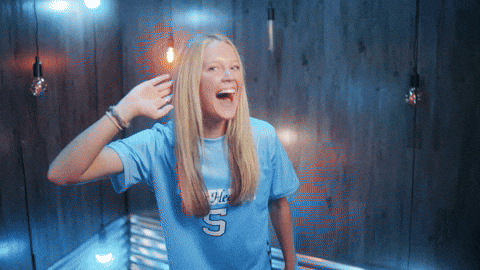 Cant Hear You North Carolina GIF by UNC Tar Heels