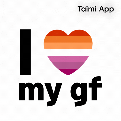Wlw I Love My Girlfriend GIF by Taimi
