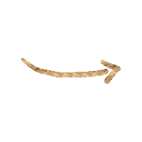 Arrow Gold Sticker by FrauHappinez