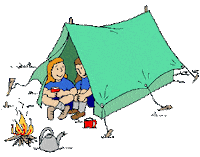 camp Sticker