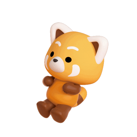 Drunk Panda Sticker by PlayDappTown