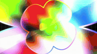 Animated Brush Rainbow Seamless Transitions
