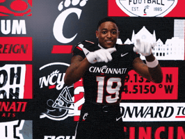 Cj Jones Football GIF by Cincinnati Bearcats