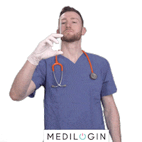 Dermatologin doctor medico physician artzt Sticker