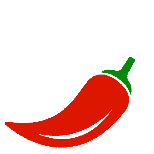 Chilli Pepper Indian Sticker by Butter Chicken Roti