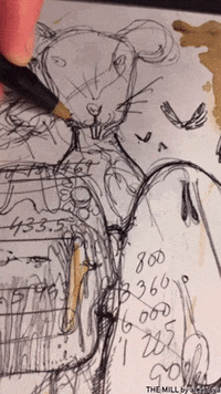 Comic Con Drawing GIF by Alex Boya