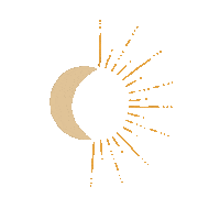Sun Moon Sticker by Juwel-lettering