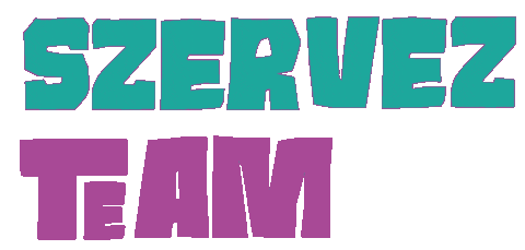 Szervez Team Sticker by Hungarian Students’ Union of Cluj
