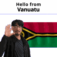 Vu Vanuatu Sticker