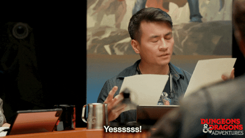 Happy Dungeons And Dragons GIF by Encounter Party
