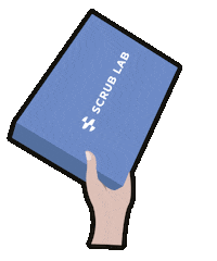 scrublab scrubs gloves doctors nurses Sticker