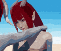 Yskar_Album_Luna fight fast fighting goku GIF
