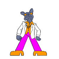 Windauer_Studio dance dancing dog puppy Sticker