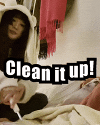 Clean It Up Cleaning GIF