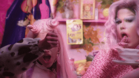 Drag Queen Glitter GIF by Miss Petty