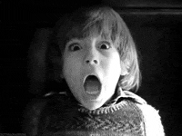 Scared Stanley Kubrick GIF
