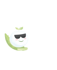 EVERSOFTMY rose avocado mochi aloevera Sticker
