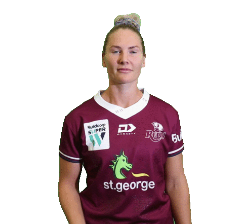 Dance Eyebrows Sticker by Reds Rugby