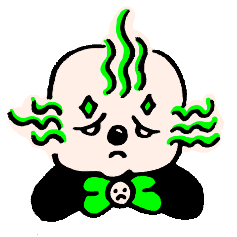 Sad Cry Sticker by lomomolo