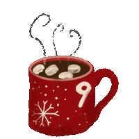 Hot Chocolate Coffee Sticker